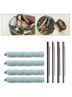   Floor Washing Robotic Cleaner Main Brush & Scraper Replacement for ilife W400 Floor Washing Robot Parts Accessories