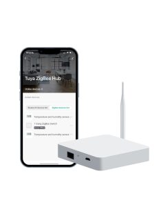   TUYA vezetékes Zigbee Hub Antennával, internet nélkül is működik, local mód