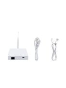 TUYA vezetékes Zigbee Hub Antennával, internet nélkül is működik, local mód