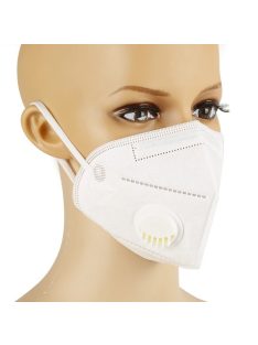   KN95 FFP2 Mask Valved Face Mask Respirator kn95 ffp2 ffp3 Face Mask 6 Layer Protection Anti-dust Mask Face Protective