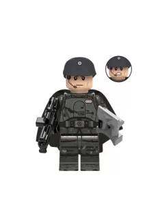 Imperial Mudtrooper Captain - building block toy figure