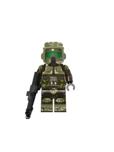   41st Scout Battalion Clone Trooper  - building block toy figure