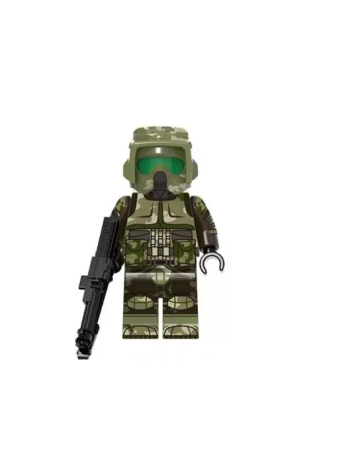 41st Scout Battalion Clone Trooper  - building block toy figure