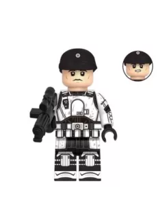 Sergeant Benzi - building block toy figure