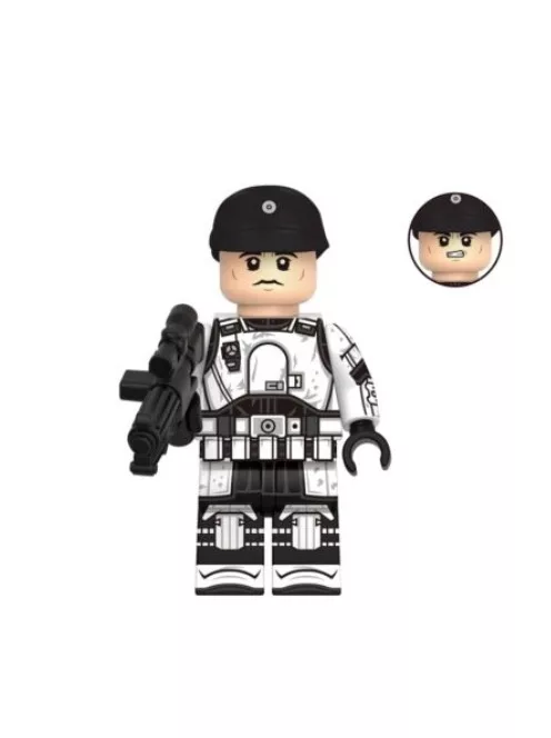Sergeant Benzi - building block toy figure
