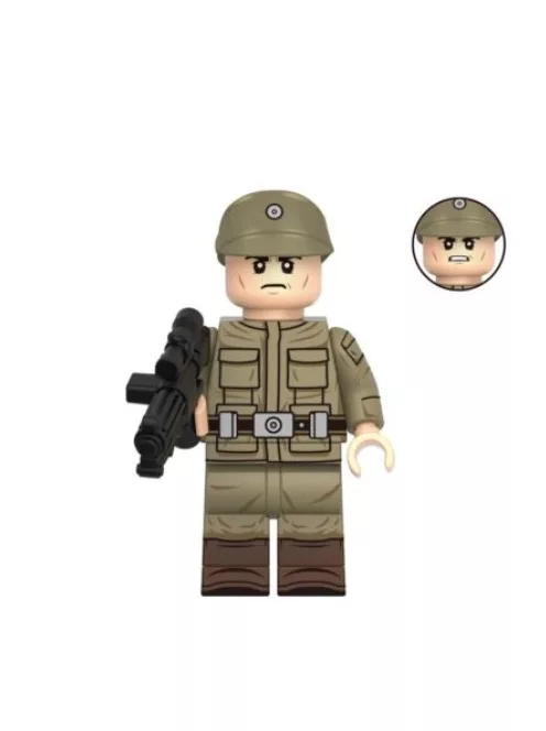 Imperial Army Trooper - building block toy figure
