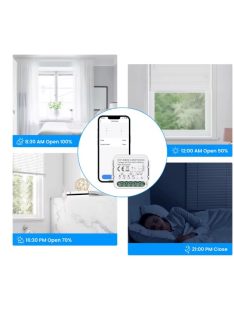 TUYA Zigbee árnyékoló relé, redőnyhöz, függönyhöz,