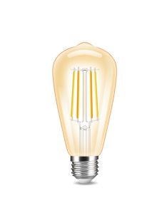   Gledopto Filament LED Light Bulb E27 ST64 7W Pro Zigbee Dimmable For Indoor