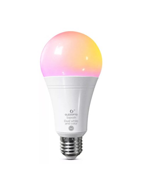 Philips Hue white and color kompatibilis GLEDOPTO színes LED izzó Pro RGBCCT,  12W E27
