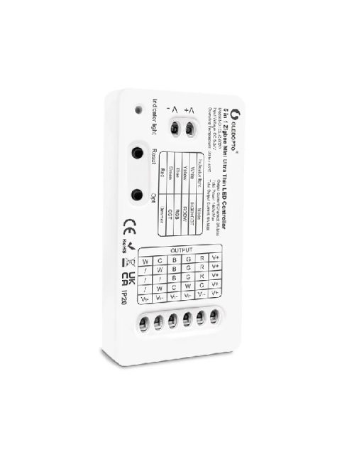 Tuya LED szalagvezérlő RGBCCT, RGBW, RGB, WW  5 az 1-ben intelligens led szalag vezérlő, Zigbee 3.0 