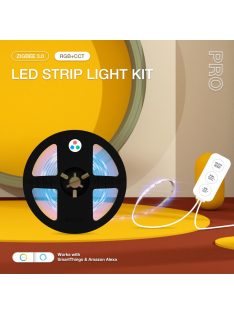   Tuya Zigbee  led szalag kompatibilis szett, színes, RGBCCT Zigbee, mobiltelefonról vezérelhető, Gledopto (2 méter)