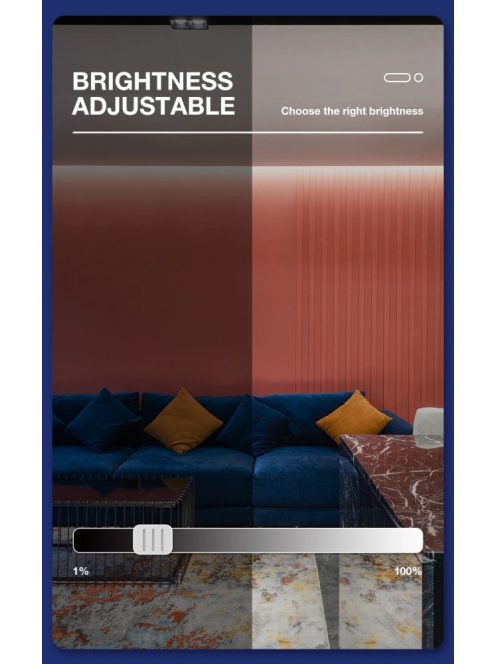 Tuya Zigbee  led szalag kompatibilis szett, színes, RGBCCT Zigbee, mobiltelefonról vezérelhető, Gledopto (2 méter)