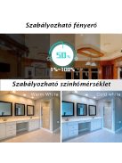 Philips Hue White And Color kompatibilis Beépíthető Spot Led lámpa 9W Gledopto