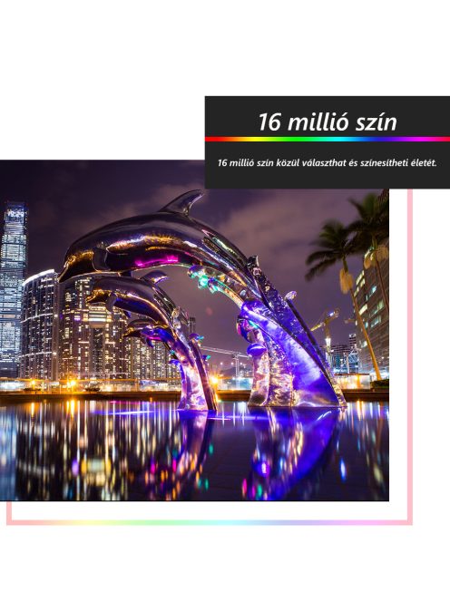 Tuya Zigbee Kültéri világítás Gledopto RGBCCT LED reflektor Pro Philips Hue kompatibilis 30W 