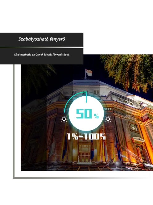 Tuya Zigbee Kültéri világítás Gledopto RGBCCT LED reflektor Pro Philips Hue kompatibilis 30W 