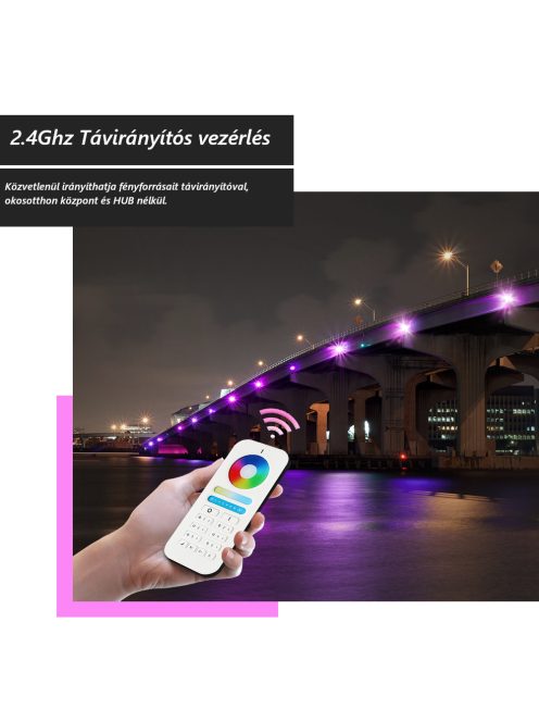 Tuya Zigbee Kültéri világítás Gledopto RGBCCT LED reflektor Pro Philips Hue kompatibilis 30W 