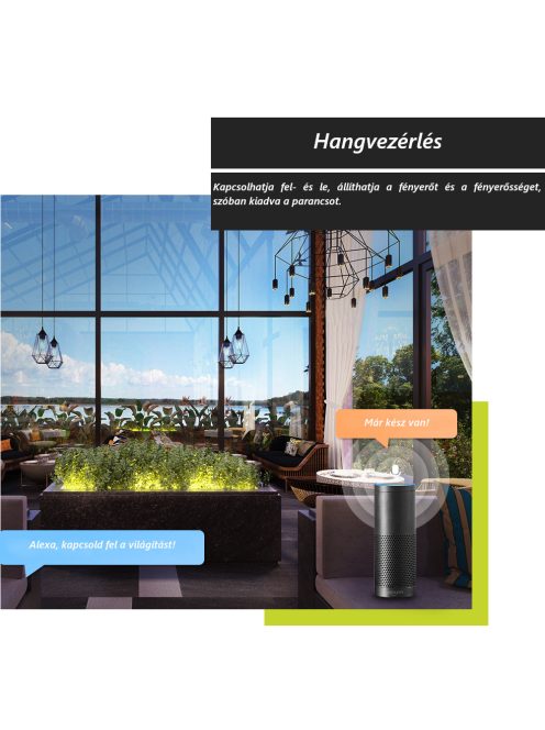 Philips Hue kültéri színes reflektor kompatibilis Gledopto RGBCCT LED reflektor 30W