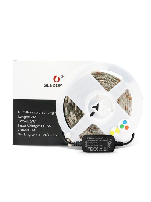 5V Zigbee Gledopto RGB+CCT Mini LED controller Philips Hue Compatible