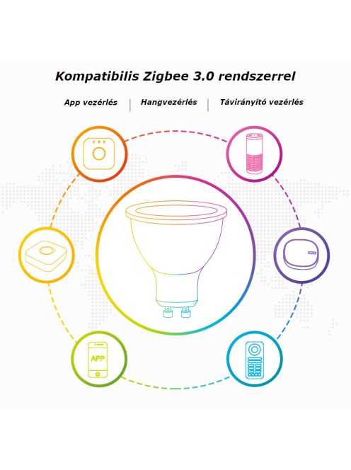 Philips Hue compatible GU10 GLEDOPTO ZigBee 3.0 LED Smart Bulb Pro 4W