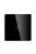 Tuya compatible Wi-Fi smart wall switch 1 gang 1 way black