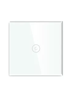   TUYA Zigbee érintő villanykapcsoló fehér, okos villanykapcsoló, Elegant család 