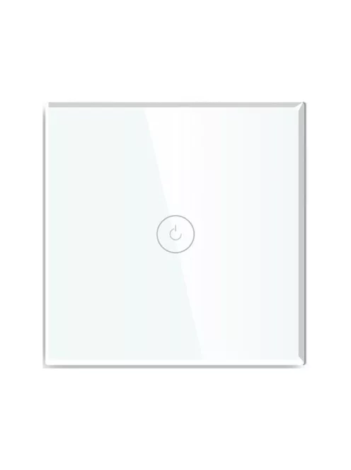 TUYA Zigbee érintő villanykapcsoló fehér, okos villanykapcsoló, Elegant család 