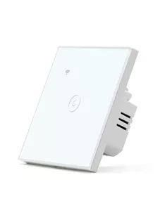   TUYA Zigbee érintő villanykapcsoló fehér, okos villanykapcsoló, Elegant család 