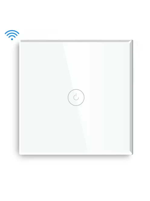 TUYA Zigbee érintő villanykapcsoló fehér, okos villanykapcsoló, Elegant család 