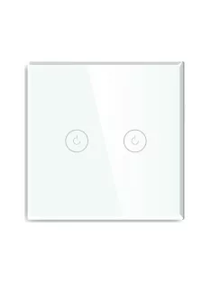   TUYA Zigbee érintő villanykapcsoló csillár kapcsoló, fehér, okos villanykapcsoló, Elegant család
