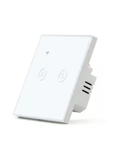   TUYA Zigbee érintő villanykapcsoló csillár kapcsoló, fehér, okos villanykapcsoló, Elegant család