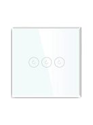 Tuya compatible Wi-Fi smart wall switch 3 gang 1 way