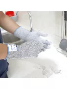 Vágásálló kesztyű, CUT5 szintű védelem, L méret, vágásbiztos kesztyű, munkavédelmi kesztyű, EN388