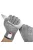 Cut Resistant Gloves Grey Black HPPE EN388 Level 5 XL