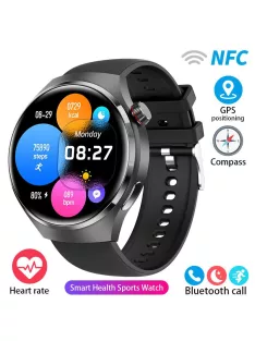 GT4 PRO Smart watch, for man, black