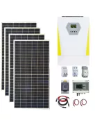 Solar system, 2,1kW 425W solar panel, 6,2kW hybrid inverter with WiFi, 48V