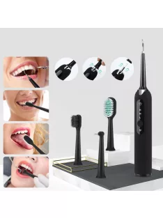   Electric 7in1 Dental Scaler Vibration Tooth Calculus Remover Sonic High Frequency Stains Tartar Toothbrush Cleaner Portable