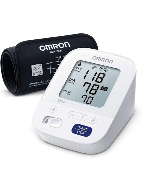 Omron X3 Comfort Home Blood Pressure Monitor - Blood pressure machine with Intelli Wrap Cuff for hypertension monitoring at home