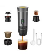 Wireless Electric Portable Espresso Coffee Machine for Car & Home Camping Coffee Maker 3-in-1 Capsule Powder Travel Coffee Maker
