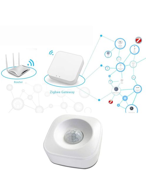 Human Body Sensor Smart Body Movement PIR Motion Sensor Zigbee Use With Gateway Smart life Tuya Smart App