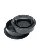 3 In 1 Hamburger Maker Burger Press Round Shape Non Stick