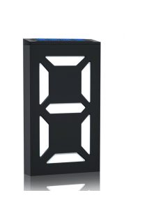   Napelemes LED házszám 1-9-ig beállítható, színes vagy fehér világítás