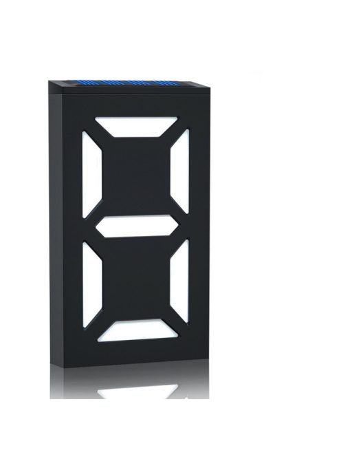 Napelemes LED házszám 1-9-ig beállítható, színes vagy fehér világítás