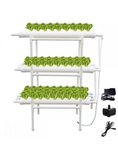 108-hole hydroponic piping system