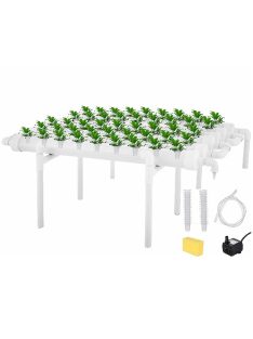 54-hole hydroponic piping system