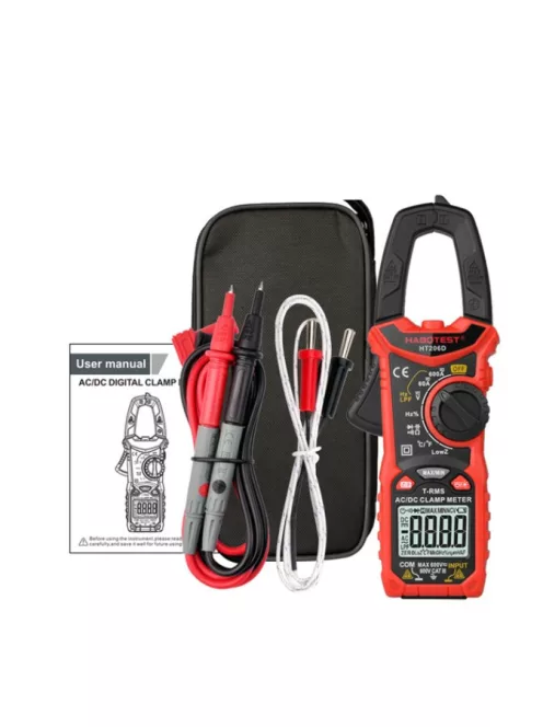 HABOTEST HT208D Pliers Ammeter Amperometric Clamp Meter Professional Digital Multimeter 