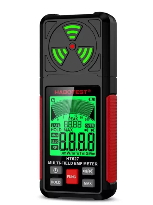 Habotest HT627 Electromagnetic Field Meter – Professional EMF & Radiation Detector