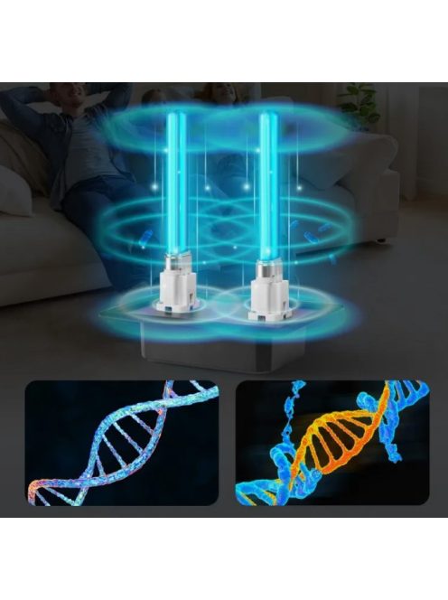 HVAC légtisztító, UV-C led fertőtlenítő központi hővisszanyerős szellőztető rendszerhez