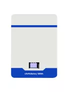 1 phase solar system, 5,1kW 425W solar panel, 10kW 1 phase hybrid inverter with WiFi, 2 strings, 48V