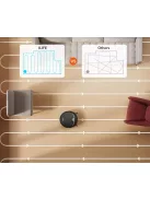 ILIFE V9 Pro Robotporszívó és felmosó 2:1 ben, automata ürítés, mobiltelefonos vezérlés, WiFi, Alexa, Google kompatibilis, 2024-es modell