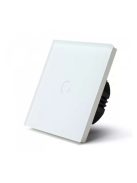 Impuls Light Switch 1 Gang 1 Way – White